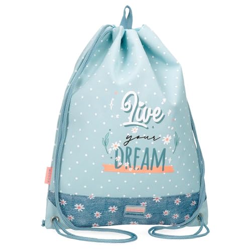 Movom Live Your Dreams Rucksack, Grün, 32 x 42 cm, Polyester von Joumma Bags, grün, Rucksack von MOVOM