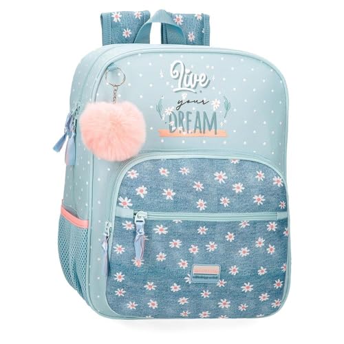 Movom Live your dreams Rucksäcke, Schultaschen, Kinderrucksäcke, inkl. dekorativer Bommel, verschiedene Fächer von Joumma Bags, grün, Sac à dos 38, Rucksack 38 Movom Live your dreams Rucksäcke, Schultaschen, Kinderrucksäcke, inkl. dekorativer Bommel, verschiedene Fächer von Joumma Bags, grün, Sac à dos 38, Rucksack 38 von MOVOM
