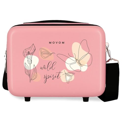 Movom Luggage Necreme, anpassbar, Rosa, 29 x 21 x 15 cm, starr, ABS, 9,14 l, 0,8 kg, Rosa, Talla única, Anpassbar Movom Luggage Necreme, anpassbar, Rosa, 29 x 21 x 15 cm, starr, ABS, 9,14 l, 0,8 kg, Rosa, Talla única, Anpassbar von MOVOM