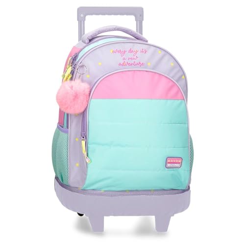 Movom New Adventure Compact Rucksack, 2 Räder, Mehrfarbig, 32 x 43 x 21 cm, Polyester, 28,9 l, bunt, Talla única, Kompakter Rucksack mit 2 Rädern Movom New Adventure Compact Rucksack, 2 Räder, Mehrfarbig, 32 x 43 x 21 cm, Polyester, 28,9 l, bunt, Talla única, Kompakter Rucksack mit 2 Rädern von MOVOM