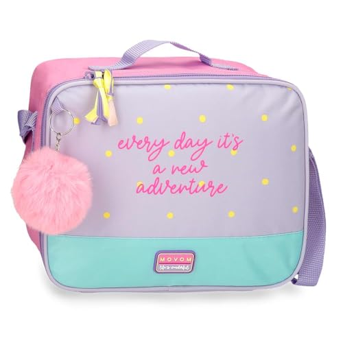 Movom New Adventure Messengertasche, Thermisch, Mehrfarbig, 20,5 x 16,5 x 6 cm, Polyester, 5,78 l, bunt, Talla única, Thermo-Lebensmitteltasche Movom New Adventure Messengertasche, Thermisch, Mehrfarbig, 20,5 x 16,5 x 6 cm, Polyester, 5,78 l, bunt, Talla única, Thermo-Lebensmitteltasche von MOVOM