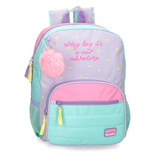 Movom New Adventure Schulrucksack, Mehrfarbig, 31 x 42 x 13 cm, Polyester, 16,93 l, bunt, Talla única, Schulrucksack Movom New Adventure Schulrucksack, Mehrfarbig, 31 x 42 x 13 cm, Polyester, 16,93 l, bunt, Talla única, Schulrucksack von MOVOM