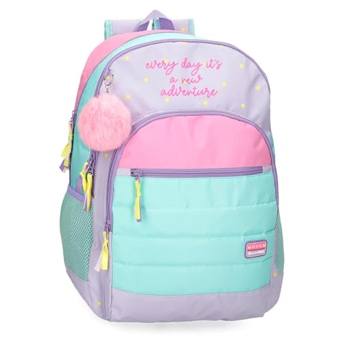 Movom New Adventure Schulrucksack, Mehrfarbig, 33 x 44 x 17 cm, Polyester, 25,81 l, bunt, Talla única, Schulrucksack Movom New Adventure Schulrucksack, Mehrfarbig, 33 x 44 x 17 cm, Polyester, 25,81 l, bunt, Talla única, Schulrucksack von MOVOM