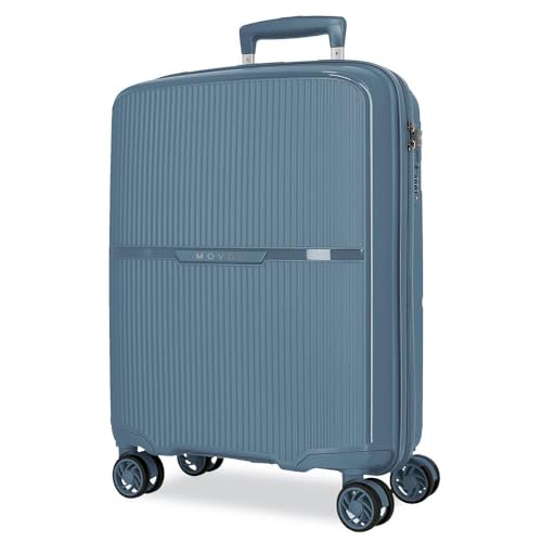 Movom Noon Kabinenkoffer, blau, 38 x 56 x 20 cm, starr, 2,8 kg, TSA-Verschluss, Polypropylen, 2,8 kg, 38,2 l, Handgepäck, blau, Talla única, Kabinenkoffer Movom Noon Kabinenkoffer, blau, 38 x 56 x 20 cm, starr, 2,8 kg, TSA-Verschluss, Polypropylen, 2,8 kg, 38,2 l, Handgepäck, blau, Talla única, Kabinenkoffer von MOVOM
