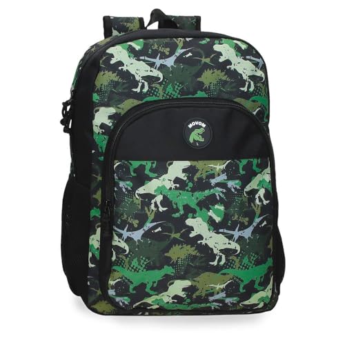 Movom Raptors Schulrucksack, Schwarz, 30 x 40 x 13 cm, Polyester, 15,6 l, Schwarz, Schulrucksack Movom Raptors Schulrucksack, Schwarz, 30 x 40 x 13 cm, Polyester, 15,6 l, Schwarz, Schulrucksack von MOVOM