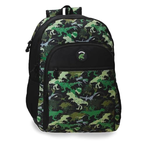 Movom Raptors Schulrucksack, Schwarz, 33 x 44 x 17 cm, Polyester, 24,68 l, Schwarz, Schulrucksack Movom Raptors Schulrucksack, Schwarz, 33 x 44 x 17 cm, Polyester, 24,68 l, Schwarz, Schulrucksack von MOVOM