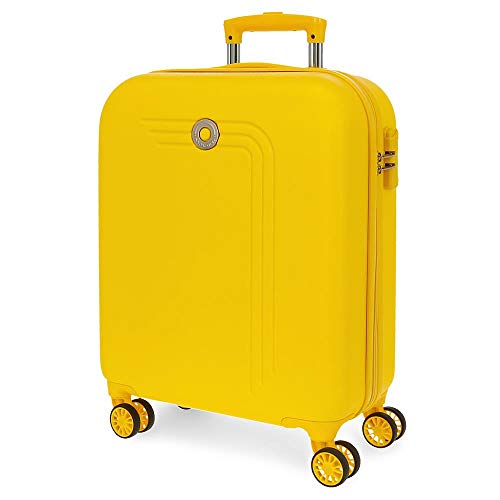 Movom Riga Kabinenkoffer Gelb 40x55x20 cms Hartschalen ABS Kombinationsschloss 37L 2,8Kgs 4 Doppelräder Handgepäck Movom Riga Kabinenkoffer Gelb 40x55x20 cms Hartschalen ABS Kombinationsschloss 37L 2,8Kgs 4 Doppelräder Handgepäck von MOVOM