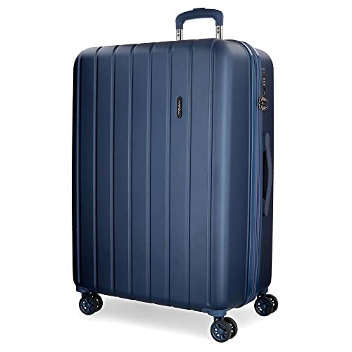 Movom Wood Großer Koffer Blau 52x75x33 cms Hartschalen ABS TSA-Schloss 109L 4,9Kgs 4 Doppelräder Erweiterbar Movom Wood Großer Koffer Blau 52x75x33 cms Hartschalen ABS TSA-Schloss 109L 4,9Kgs 4 Doppelräder Erweiterbar von MOVOM