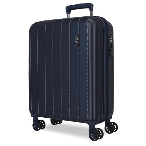 Movom Wood Kabinenkoffer Blau 40x55x20 cms Hartschalen ABS TSA-Schloss 38L 3,2Kgs 4 Doppelräder Erweiterbar Handgepäck Movom Wood Kabinenkoffer Blau 40x55x20 cms Hartschalen ABS TSA-Schloss 38L 3,2Kgs 4 Doppelräder Erweiterbar Handgepäck von MOVOM