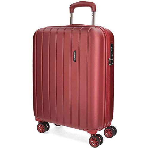 Movom Wood Kabinenkoffer Rot 40x55x20 cms Hartschalen ABS TSA-Schloss 38L 3,2Kgs 4 Doppelräder Erweiterbar Handgepäck Movom Wood Kabinenkoffer Rot 40x55x20 cms Hartschalen ABS TSA-Schloss 38L 3,2Kgs 4 Doppelräder Erweiterbar Handgepäck von MOVOM