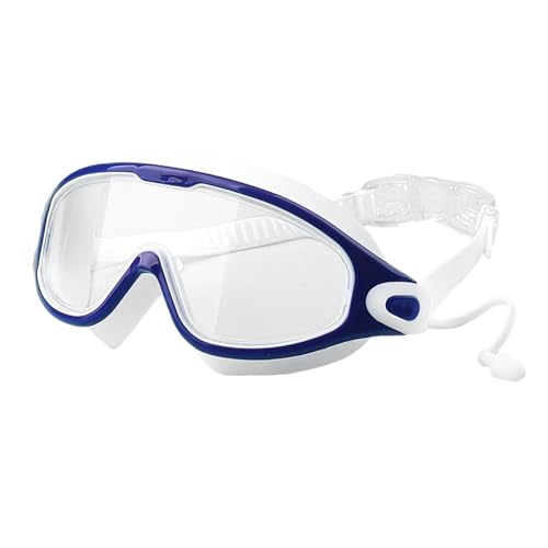 MOZALL Wasserdichte Schwimmbrille, Schwimmbrille, Schnorcheln, Taucherbrille, für Damen und Herren, flach, leicht von MOZALL