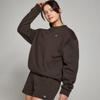 MP Damen Basic Oversized-Sweatshirt – Kaffee - XL von MP