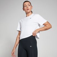 MP Damen Basics Locker sitzendes Kurzarm-Crop-T-Shirt – Weiß - M MP Damen Basics Locker sitzendes Kurzarm-Crop-T-Shirt – Weiß - M von MP