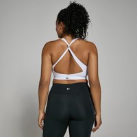 MP Damen Power Sport-BH mit gekreuztem Rücken – Weiß - XL von MP