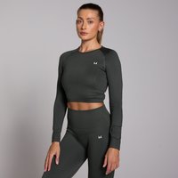 MP Damen Shape Nahtloses Langarm-Crop-Top  - XXL von MP