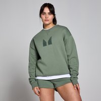 MP Damen Tempo Oversized Sweatshirt – Moosgrün - XS von MP
