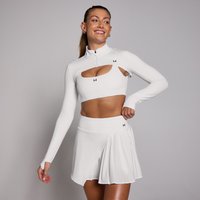 MP Damen Tempo Super Crop-Jacke – Weiß - XXL MP Damen Tempo Super Crop-Jacke – Weiß - XXL von MP