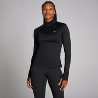 MP Damen Velocity Best 1/4 Reißverschluss-Top – Schwarz - XL von MP