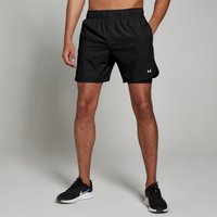 MP Herren 2-in-1-Trainingsshorts — Schwarz - XS von MP