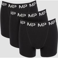 MP Herren Boxer - Schwarz (3er-Pack) - XXS von MP