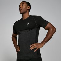 MP Herren Nahtloses Kurzarm-T-Shirt – Schwarz meliert - XL MP Herren Nahtloses Kurzarm-T-Shirt – Schwarz meliert - XL von MP