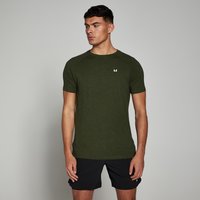 MP Herren Performance Kurzarm-T-Shirt - Army Green meliert - M von MP