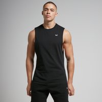 MP Herren Rest Day Tanktop mit tiefem Armausschnitt – Schwarz - M MP Herren Rest Day Tanktop mit tiefem Armausschnitt – Schwarz - M von MP