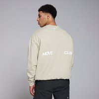 MP Herren Tempo Oversize-Sweatshirt mit Grafik – Salzgrau - XXXL MP Herren Tempo Oversize-Sweatshirt mit Grafik – Salzgrau - XXXL von MP