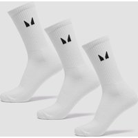 MP Socken Unisex (3er Pack) — Weiß - UK 6-8 von MP