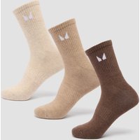 MP Unisex Crew Socks (3 Pack) - Neutral - UK 12-14 von MP