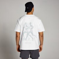 MP Velocity Ultra Jogging Grafik-T-Shirt – Weiß - XXS-XS MP Velocity Ultra Jogging Grafik-T-Shirt – Weiß - XXS-XS von MP