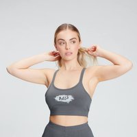 MP Damen kreidefarbene Grafik Sport-BH — Carbon - XS MP Damen kreidefarbene Grafik Sport-BH — Carbon - XS von MP