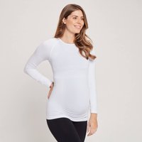 MP Women's Maternity Seamless Long Sleeve T-Shirt — Weiß - XS von MP