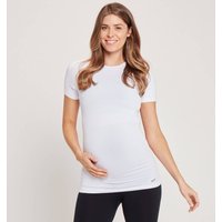 MP Women's Maternity Seamless Short Sleeve T-Shirt — Weiß - S von MP