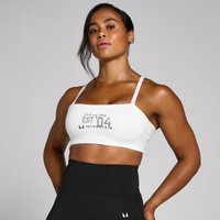 MP Damen Origin Graphic Trainings-Sport-BH – Weiß - XL von MP