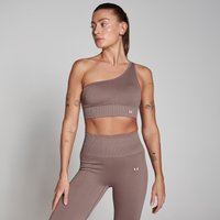 MP Damen Tempo Rib Nahtloser Asymmetrischer BH – Haselnuss - M von MP