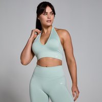 MP Damen Tempo Nahtloser Neckholder-BH – Frische Minze - M MP Damen Tempo Nahtloser Neckholder-BH – Frische Minze - M von MP