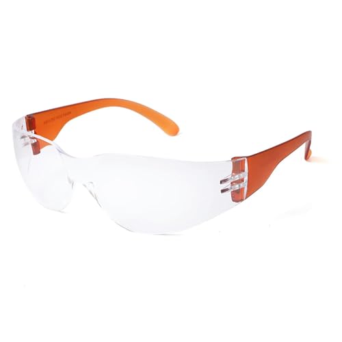 Outdoor Riding and Driving Anti-UV 400 Schutzbrille Sicherheit für Männer und Frauen-5241transparen braun von MPOWRX