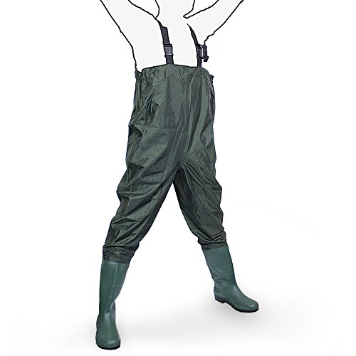 MS-Point Wathose Anglerhose Watstiefel Watt Fisch Teich Gummi PVC Nylon Gr. 40 MS-Point Wathose Anglerhose Watstiefel Watt Fisch Teich Gummi PVC Nylon Gr. 40 von MS-Point