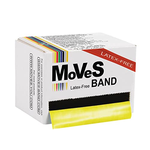 MoVeS Band LATEX-FREE leicht 5.5 m Resistance Exercise Band mit Snap Stop MoVeS Band LATEX-FREE leicht 5.5 m Resistance Exercise Band mit Snap Stop von MSD-Band