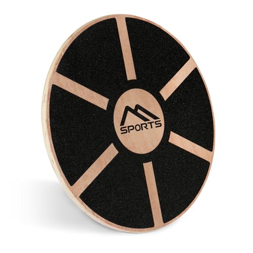 Balance Board aus Holz 39 cm Durchmesser inkl. Balance Übungsposter + Workout App GRATIS Therapiekreisel Physiotherapie Wackelbrett Balance Board aus Holz 39 cm Durchmesser inkl. Balance Übungsposter + Workout App GRATIS Therapiekreisel Physiotherapie Wackelbrett von MSPORTS