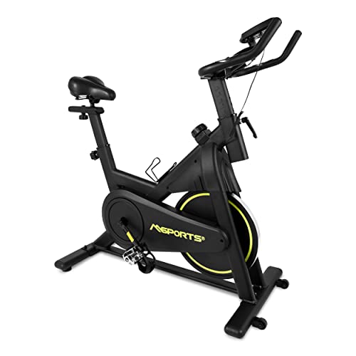 MSPORTS Indoor Cycling Bike Premium Black Series | Speed Bike 8KG Schwungrad mit Magnetischem Widerstand | Ergometer - Hometrainer Fahrrad mit Bluetooth APP | Fitness Heimtrainer MSPORTS Indoor Cycling Bike Premium Black Series | Speed Bike 8KG Schwungrad mit Magnetischem Widerstand | Ergometer - Hometrainer Fahrrad mit Bluetooth APP | Fitness Heimtrainer von MSPORTS