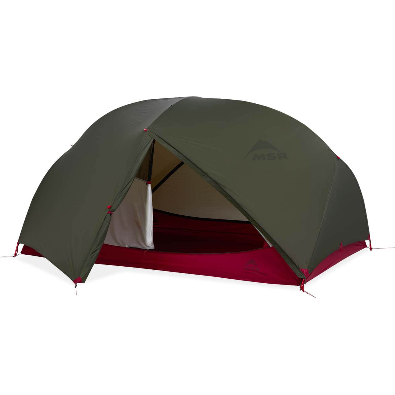 MSR Hubba Hubba 2 Bikepacking Zelt - Green, 2 Person MSR Hubba Hubba 2 Bikepacking Zelt - Green, 2 Person von MSR