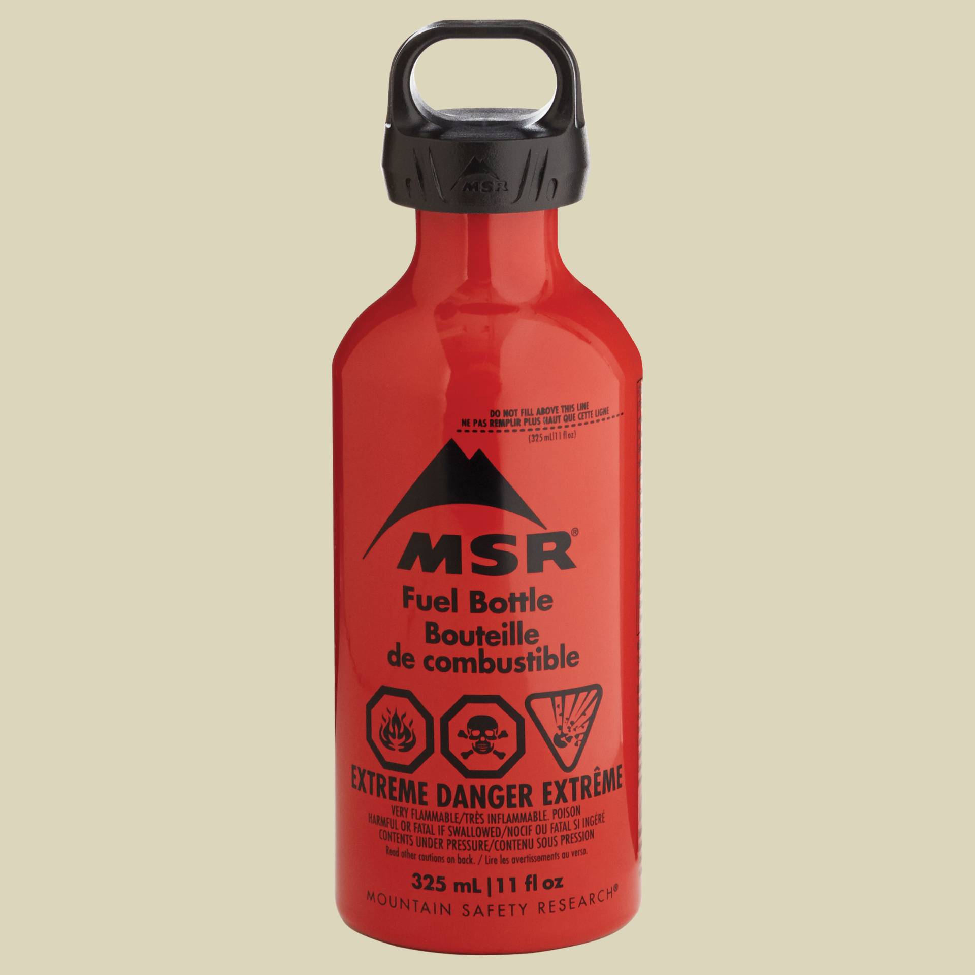 MSR Brennstoffflasche CRP Cap Volumen 325 Farbe rot MSR Brennstoffflasche CRP Cap Volumen 325 Farbe rot von MSR