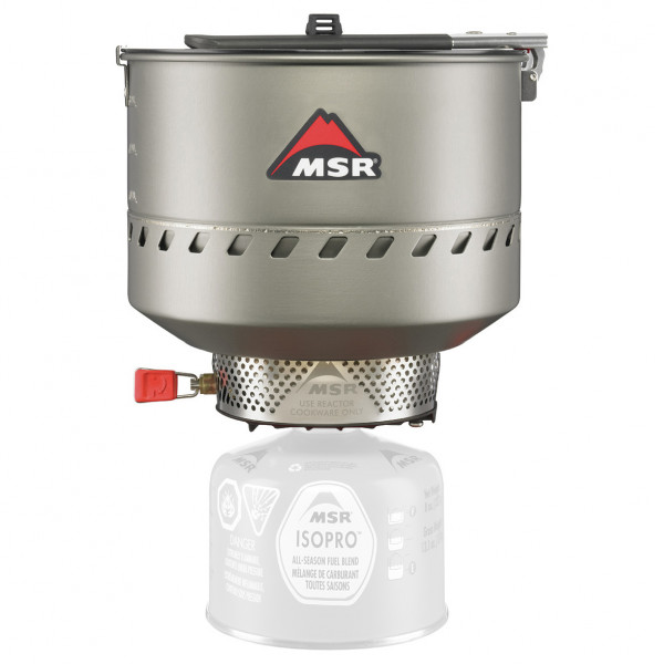 MSR - Reactor 2.5 Stove System - Gaskocher Gr 2,5 l grau/rot MSR - Reactor 2.5 Stove System - Gaskocher Gr 2,5 l grau/rot von MSR