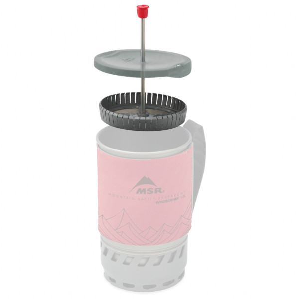 MSR - WindBurner Coffee Press Kit 1.0 L Gr 1 l rot MSR - WindBurner Coffee Press Kit 1.0 L Gr 1 l rot von MSR