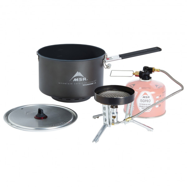 MSR - WindBurner Group Stove System - Gaskocher Gr 2,5 l grau von MSR