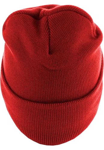 MSTRDS 10489-Beanie Basic Flap Long Version Beanie, red, one Size MSTRDS 10489-Beanie Basic Flap Long Version Beanie, red, one Size von MSTRDS