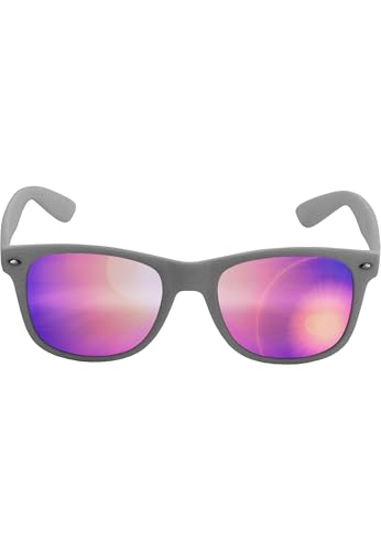 MSTRDS Likoma Mirror Unisex Sonnenbrille Für Damen und Herren mit verspiegelten Gläsern, grey/purple MSTRDS Likoma Mirror Unisex Sonnenbrille Für Damen und Herren mit verspiegelten Gläsern, grey/purple von MSTRDS