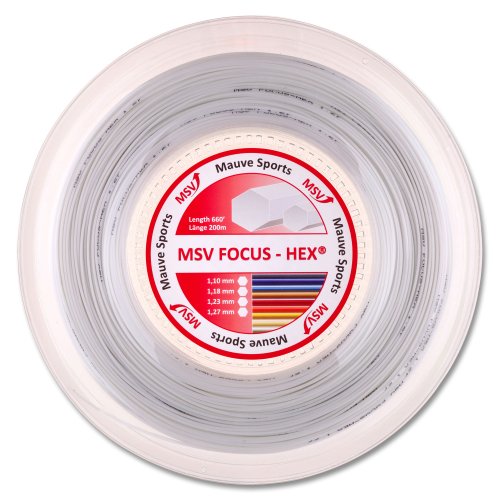 MSV Saitenrolle Focus-HEX, Weiß, 1.10mm, 0355000124400001 MSV Saitenrolle Focus-HEX, Weiß, 1.10mm, 0355000124400001 von MSV